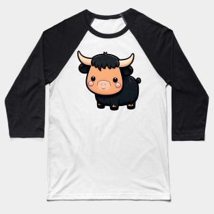 Black Bull for Babies Baseball T-Shirt